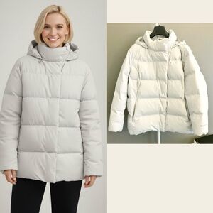 Eddie Bauer Down Parka Winter Coat Puffer Jacket Women Lightweight Oversized 3XL